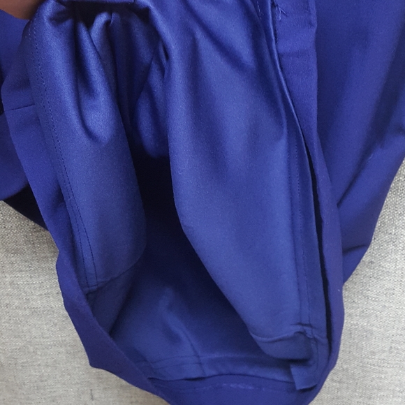 Calvin Klein EUC Purple/Blue Sheath Dress Sz 10 - Picture 5 of 8